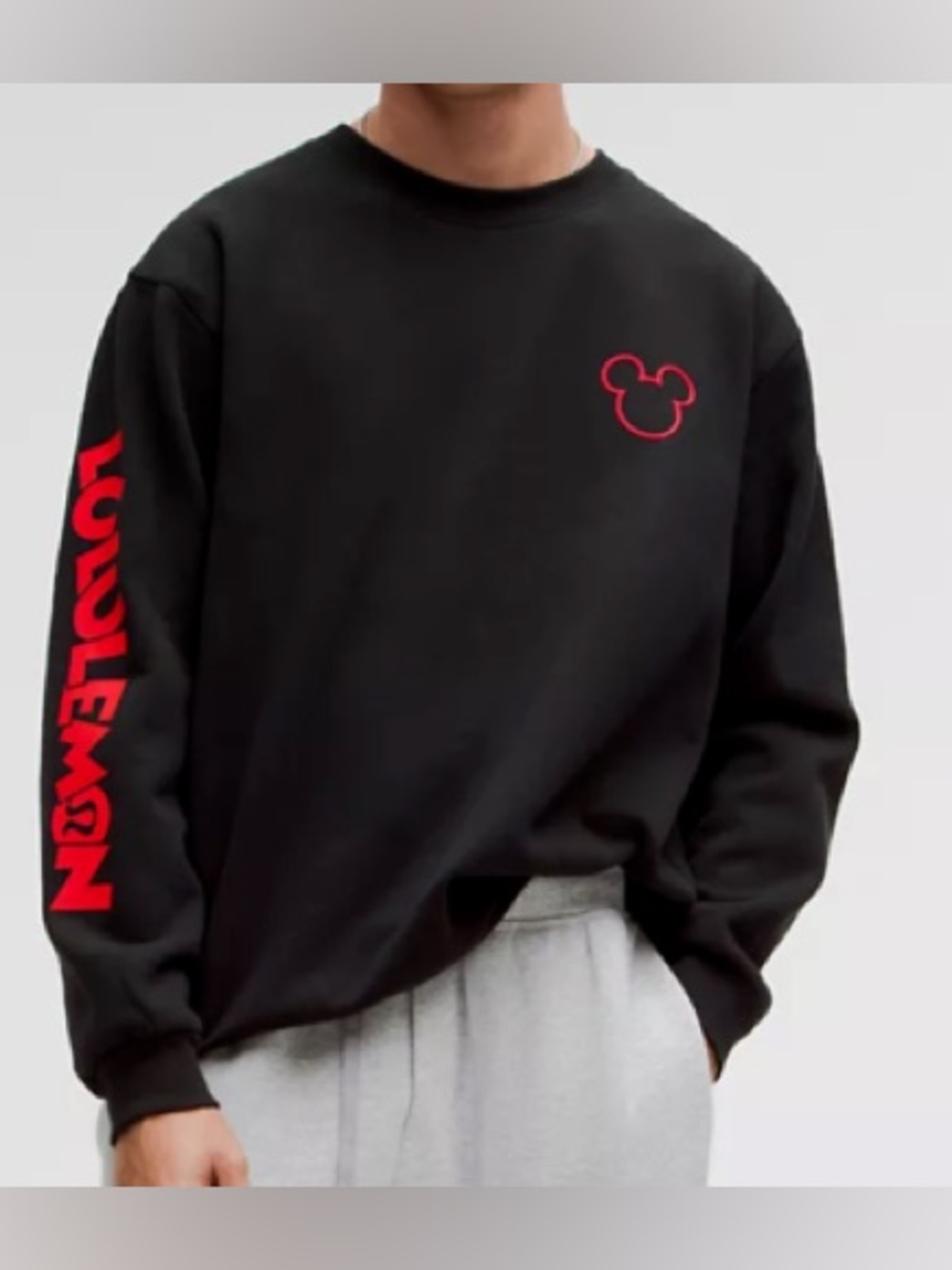Disney x lululemon Steady State Crew